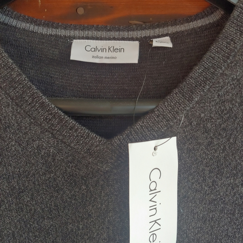 Calvin Klein Jeans Lightweight Merino Wool Sweater